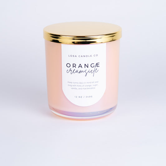 Orange Creamsicle 12oz Double Wick Candle