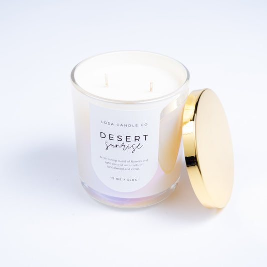 Desert Sunrise Scented 12oz Double Wick Candle