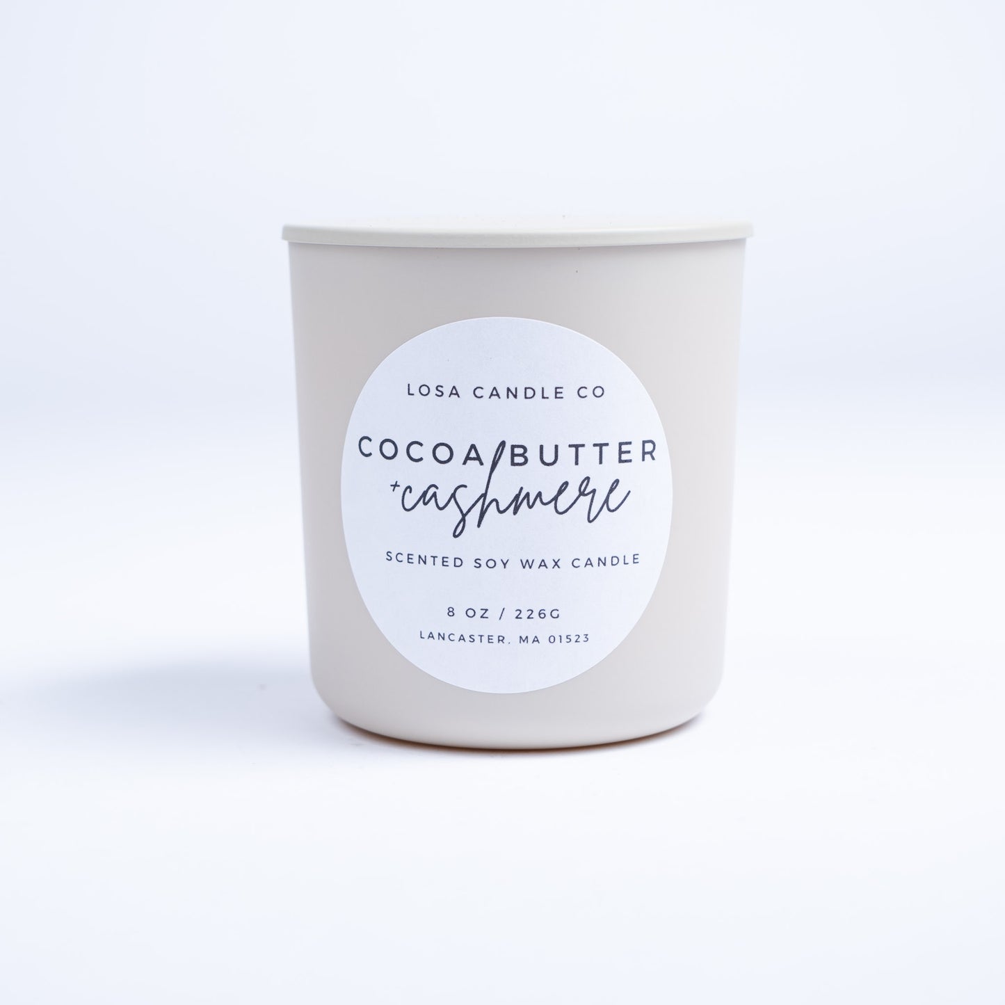 Cocoa Butter & Cashmere 8oz Candle