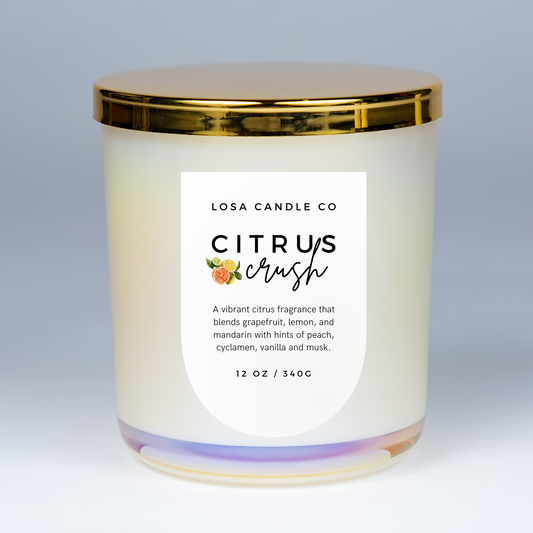 Citrus Crush 12oz Double Wick Candle